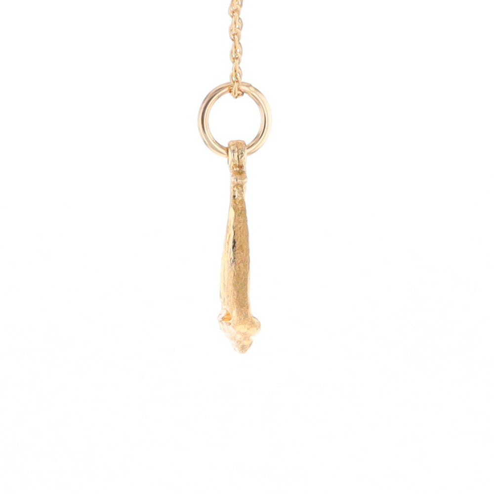 Yellow Gold Sailboat Pendant