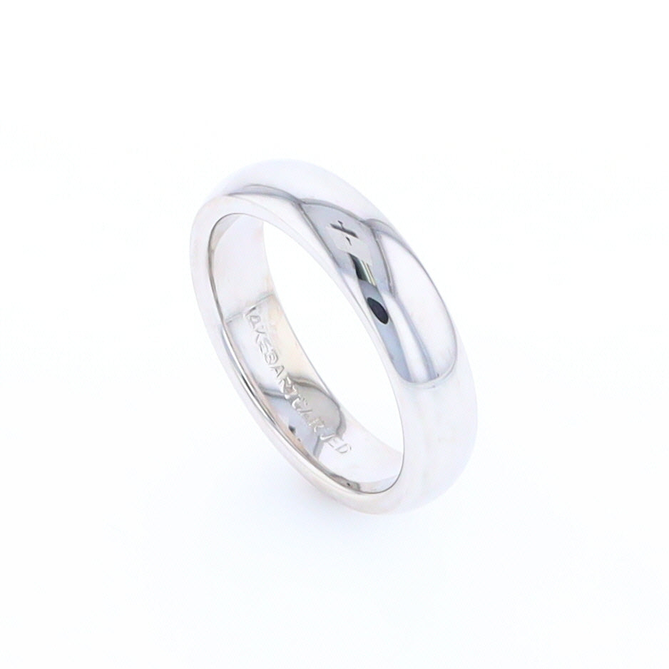 White Gold Wedding Band