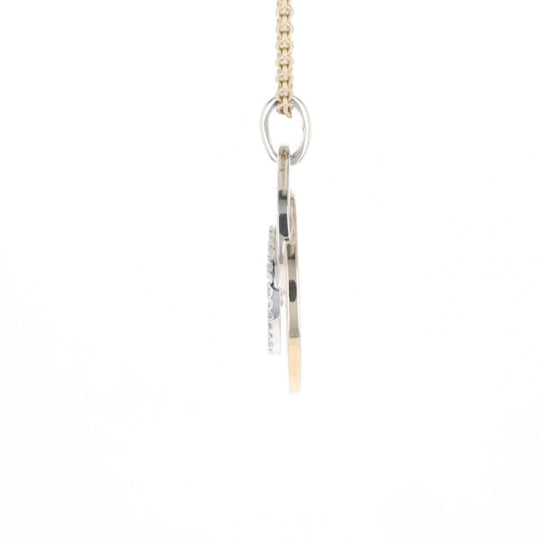 Two-Tone Interlocking Pendant