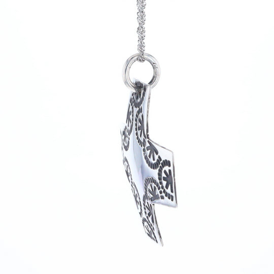 Stamped Cross Pendant