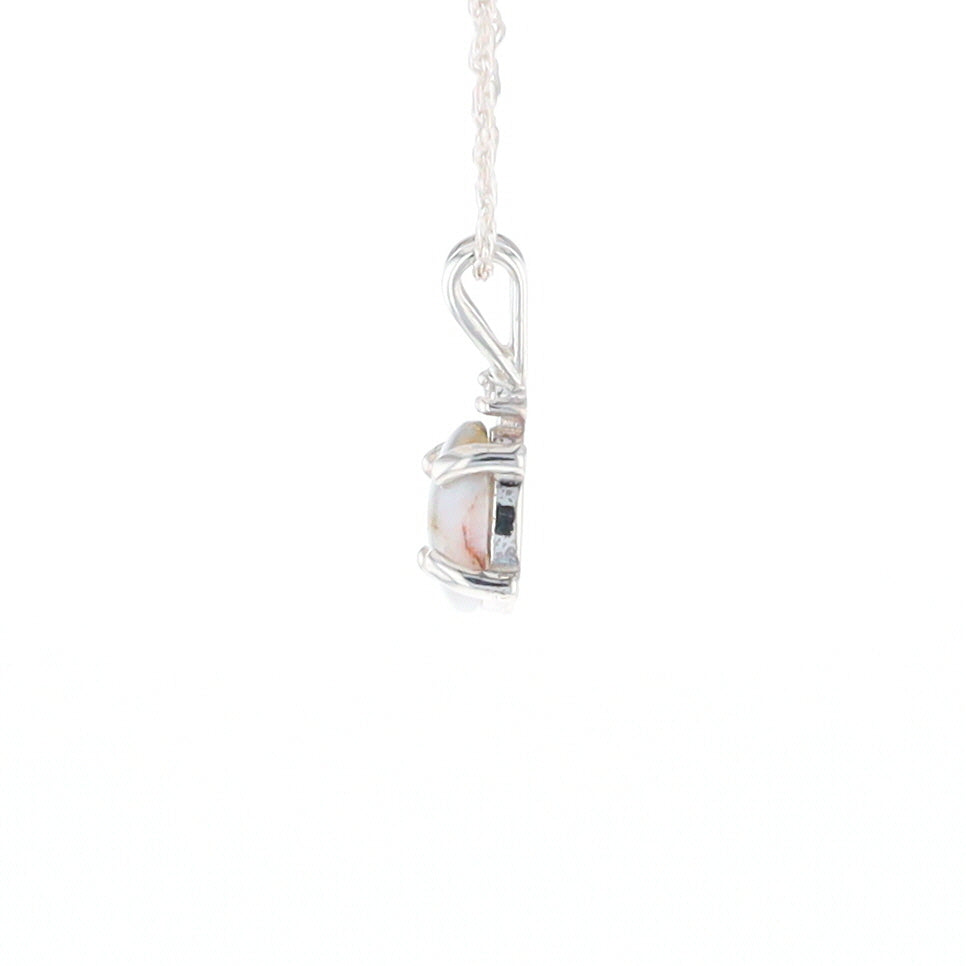 Gold Quartz Cabochon Necklace