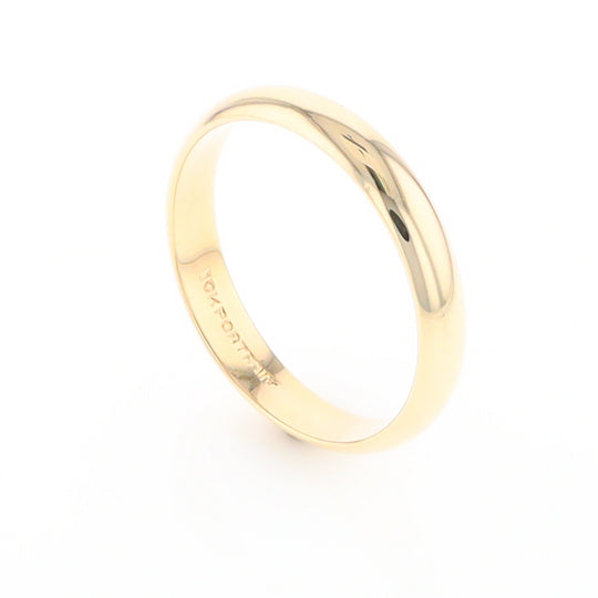 Plain Gold Men's Wedding Band