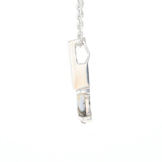 Gold Quartz Cabochon Pendant