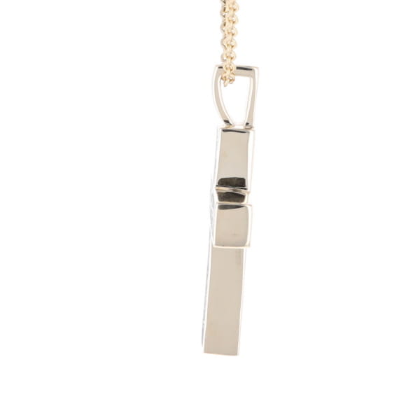 Meteorite Cross Pendant