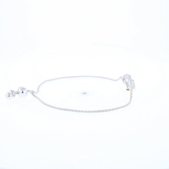 Bypass Diamond Bolo Bracelet