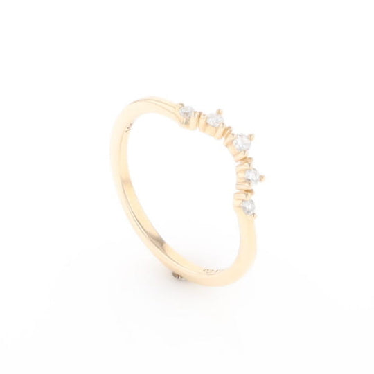 Yellow Gold Shadow Band