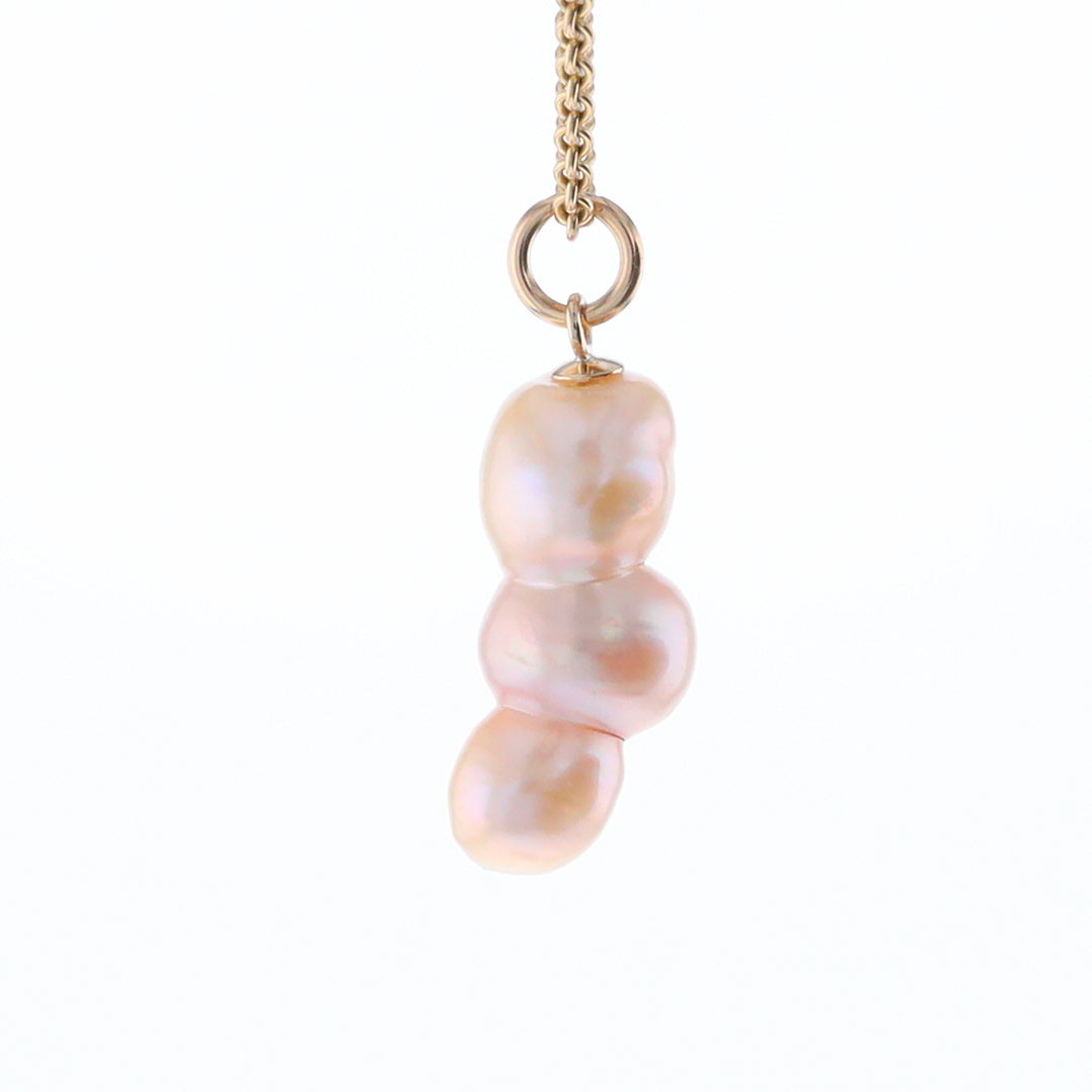 Baroque Triple Pearl Pendant