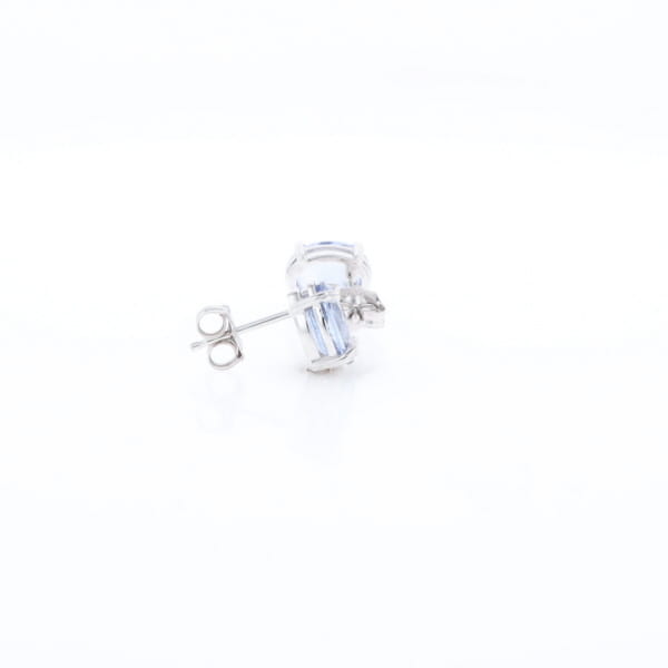 Ceylon Sapphire Stud Earrings