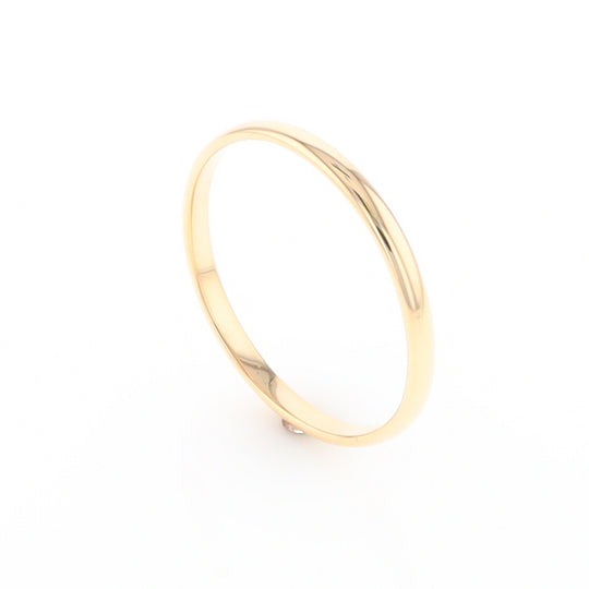 Thin Gold Wedding Band