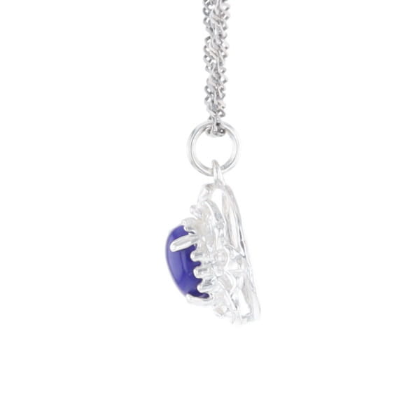Silver Lapis Lazuli Pendant