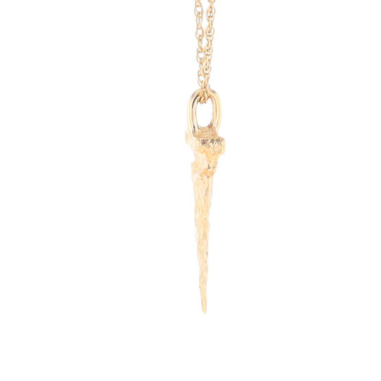 Gold Arrowhead Pendant