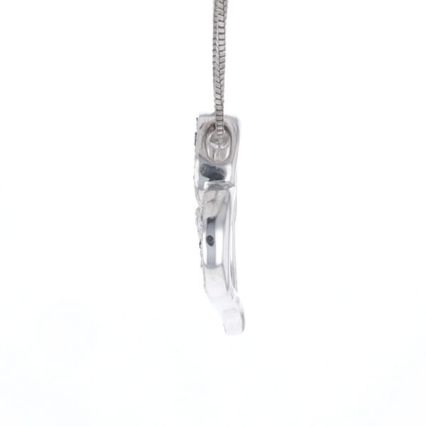 Double Heart Diamond Necklace