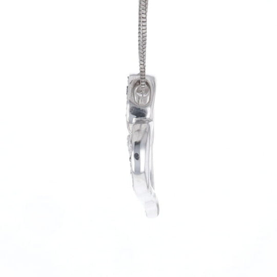 Double Heart Diamond Necklace