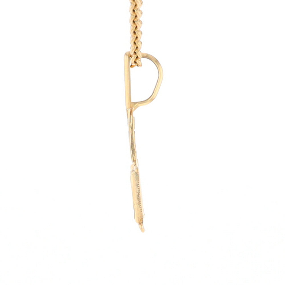 Yellow Gold #1 Mom Pendant