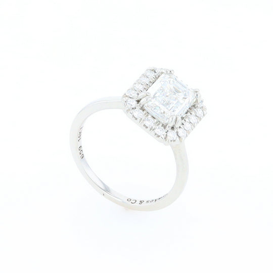 Emerald Cut Diamond Engagement Ring