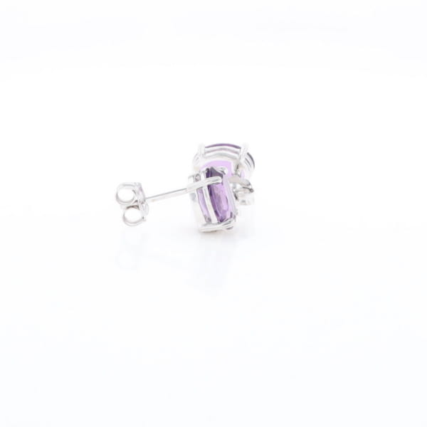 Amethyst Stud Earrings