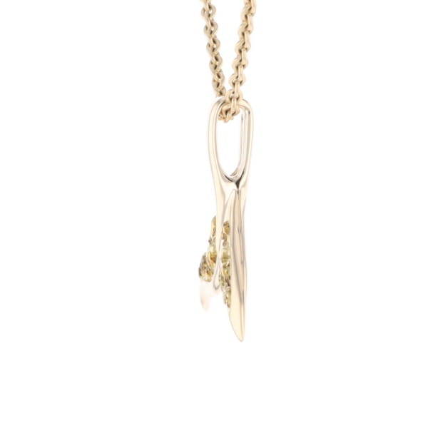 Whale Tail Natural Nuggets Double Inlaid Sea Life Pendant
