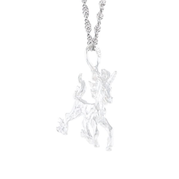 Silver Unicorn Pendant