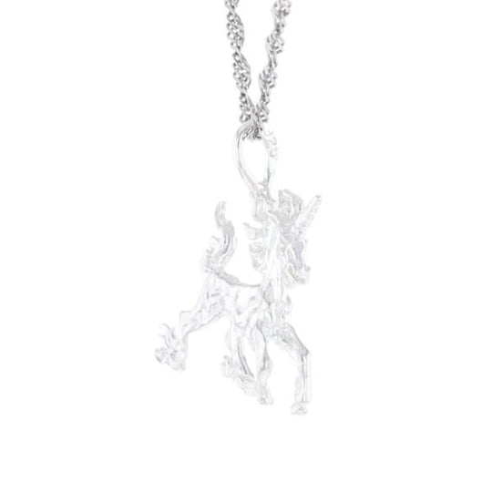 Silver Unicorn Pendant