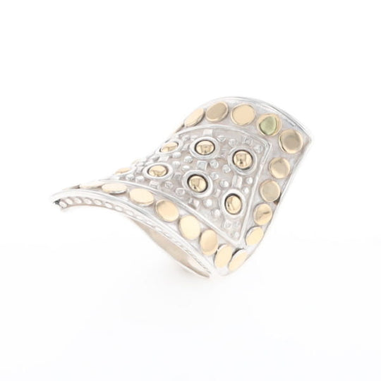 John Hardy Two-Tone Curved Ring