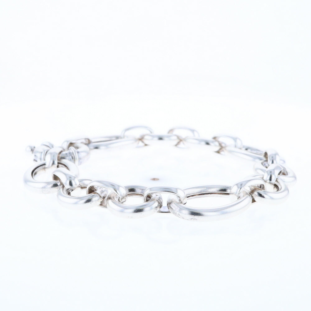 Sterling Silver Open Cable Link Bracelet