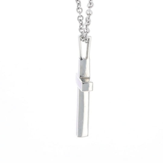 Sugilite 3 Section Inlaid Cross Pendant