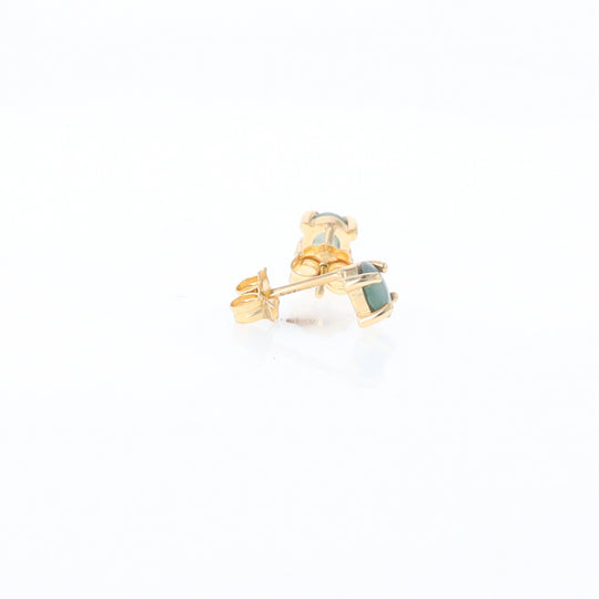 Cat's Eye Alexandrite Studs