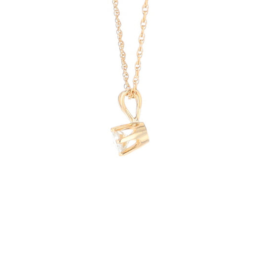 Solitaire Diamond Pendant