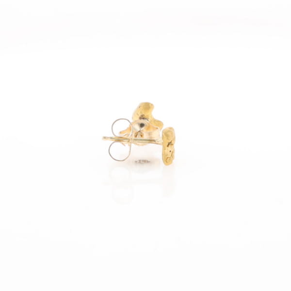 Natural Gold Nugget Earrings