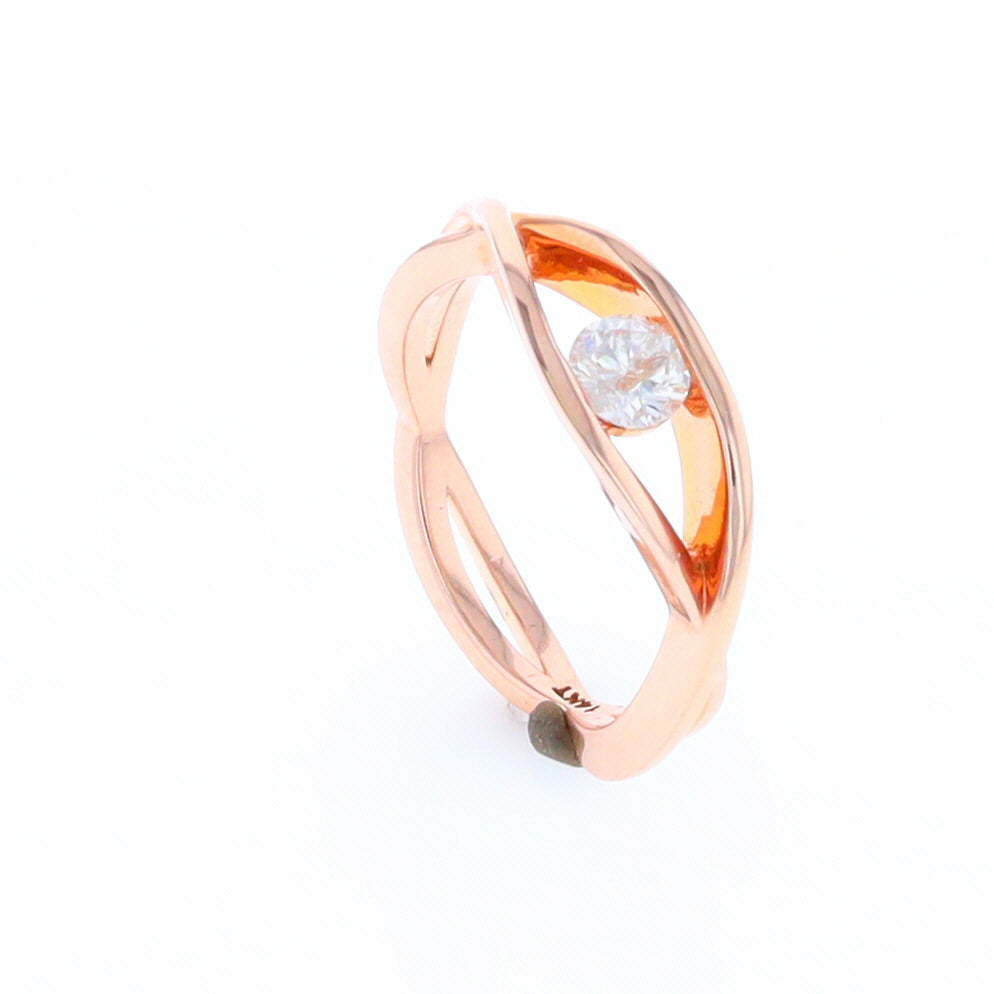 Entwined Bands of Love Ring (Ready to Ship)