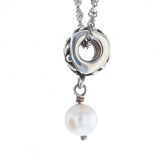 Retired Pandora Pearl Posy Charm