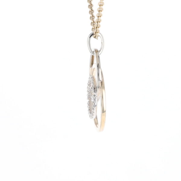 Two-Tone Interlocking Pendant