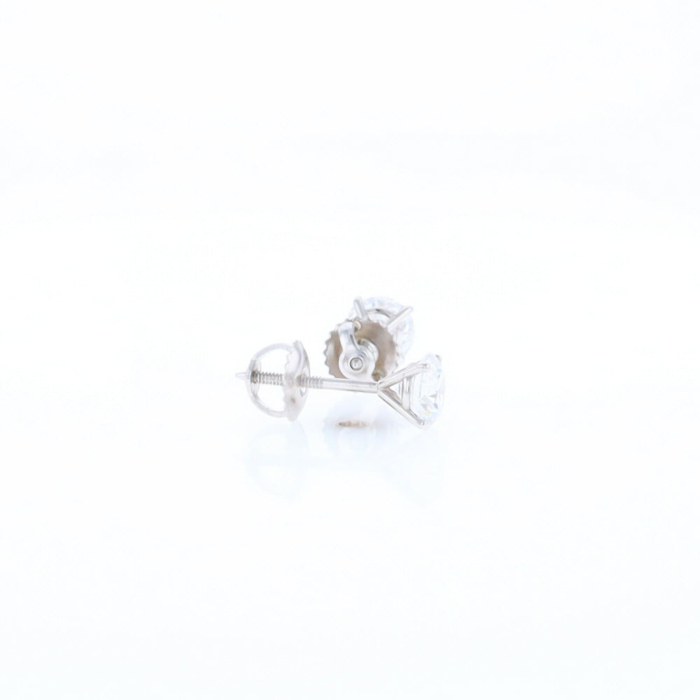 1.46ctw Diamond Stud Earrings