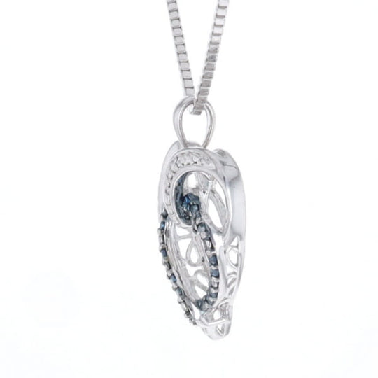 Double Open Heart Pendant