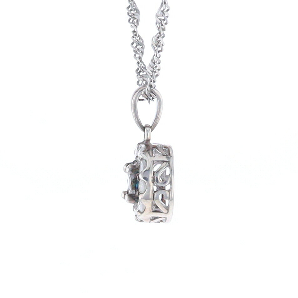 Diamond Cluster Pendant