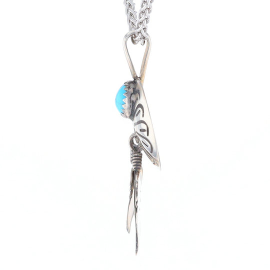 Turquoise Dream Catcher Pendant