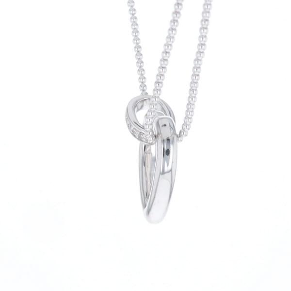 Diamond Clip Heart Necklace