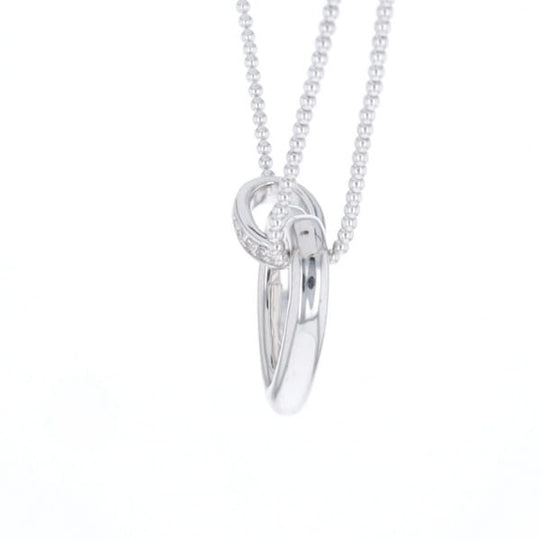 Diamond Clip Heart Necklace