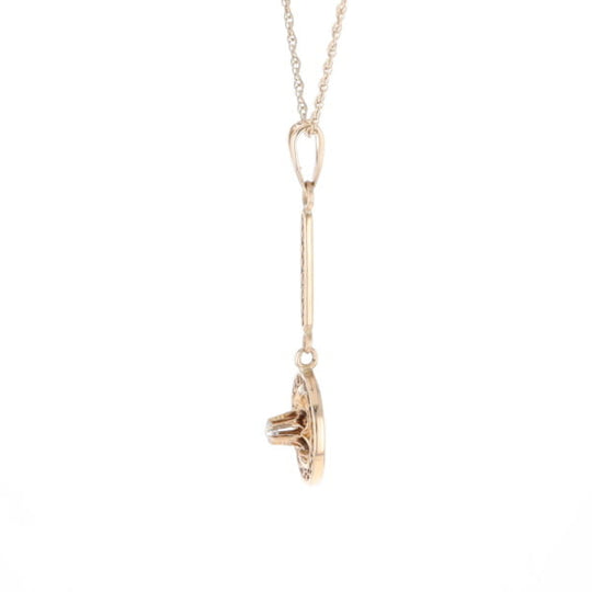 Buttercup Filigree Vintage Pendant