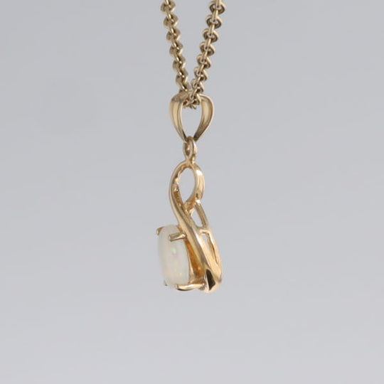 Swirl Opal Pendant