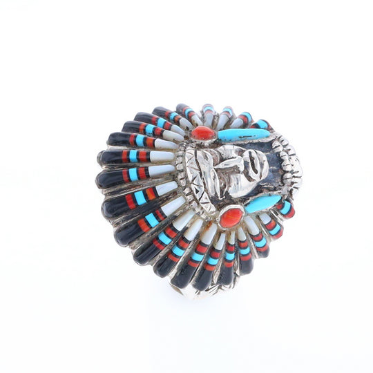 Native American Head Dress Ring