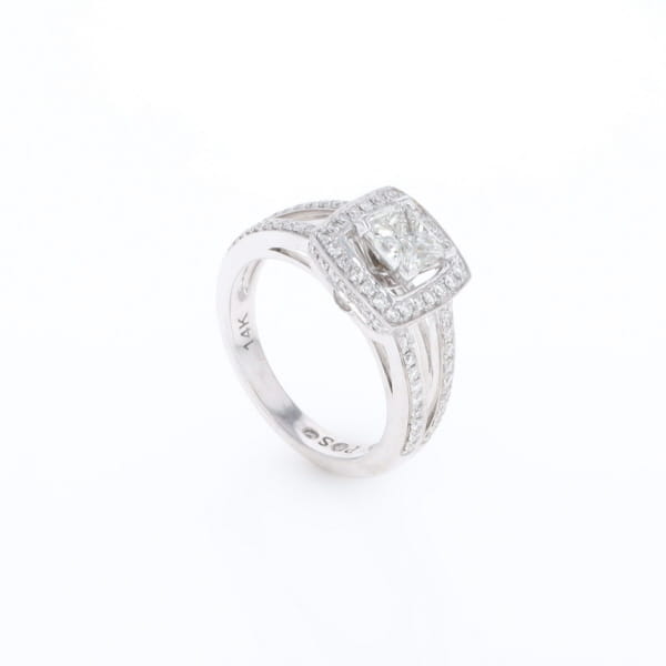 Princess Cut Engagement Ring