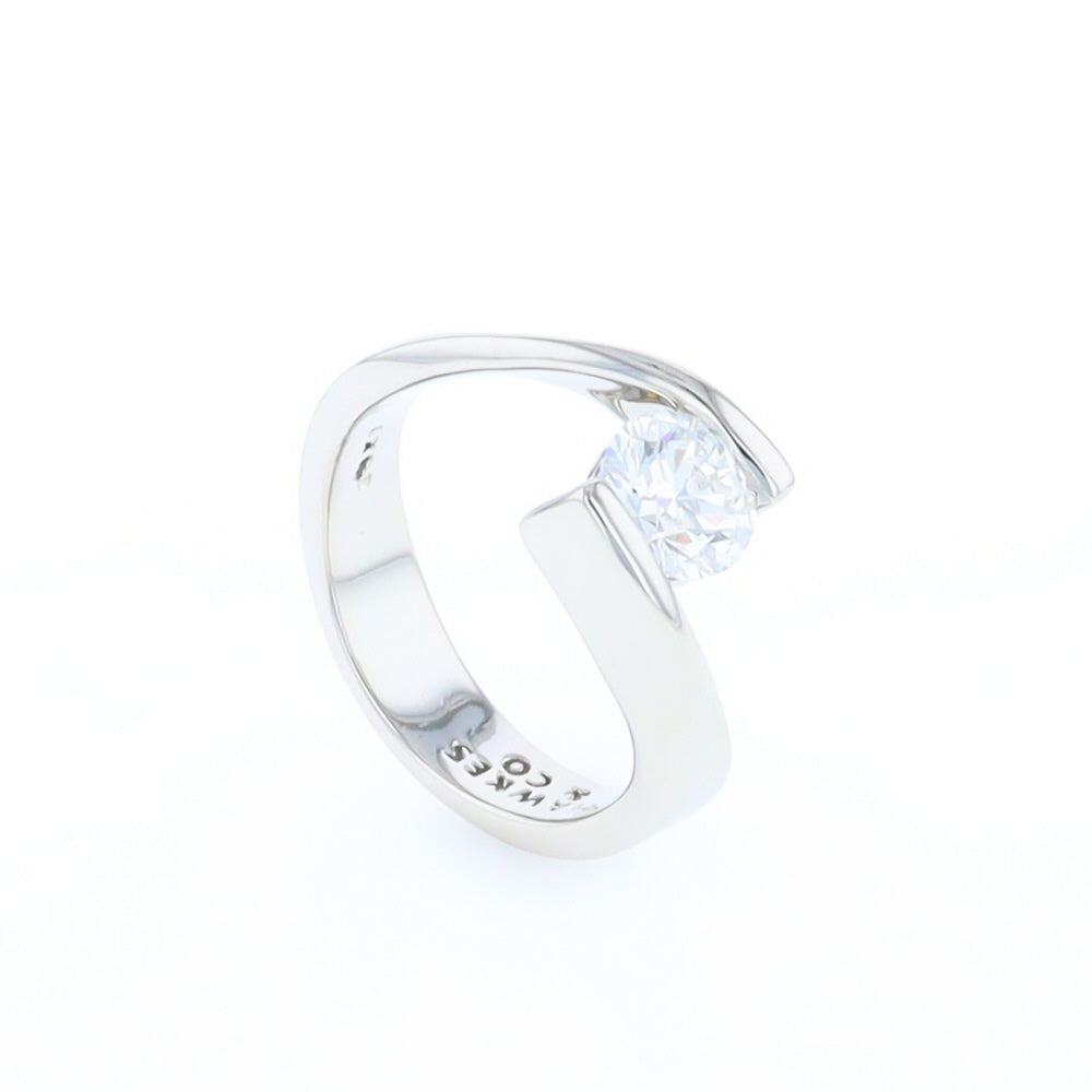 K.I.S.S. Bypass Diamond Engagement Ring