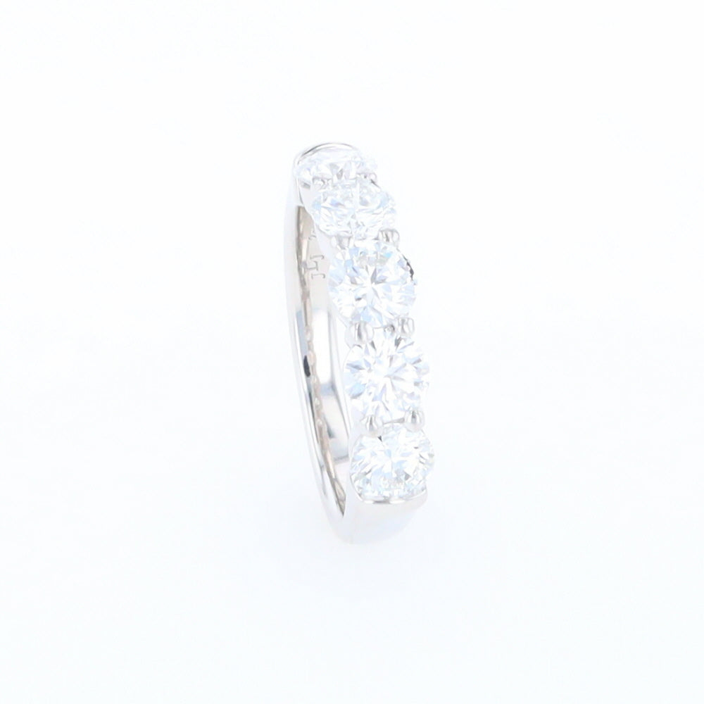 5 Diamond Wedding Band