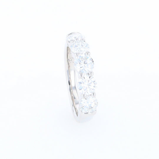 5 Diamond Wedding Band