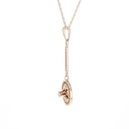 Buttercup Filigree Vintage Pendant