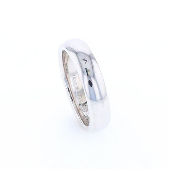 White Gold Wedding Band