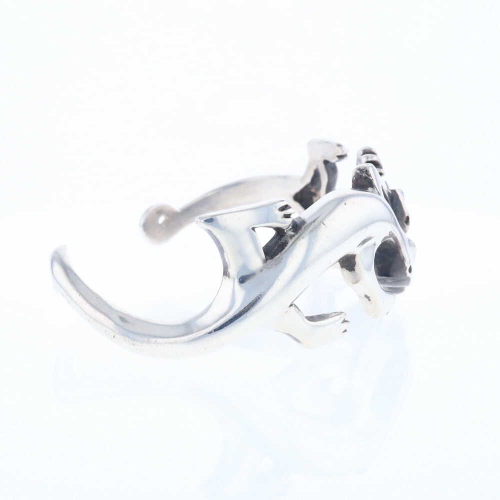 Sterling Silver Lizard Cuff Bracelet