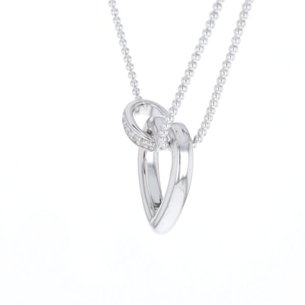 Diamond Clip Heart Necklace