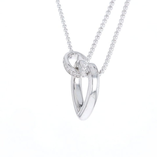 Diamond Clip Heart Necklace